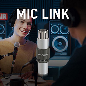 Behringer Mic Link Dynamic Microphone Booster and Preamp